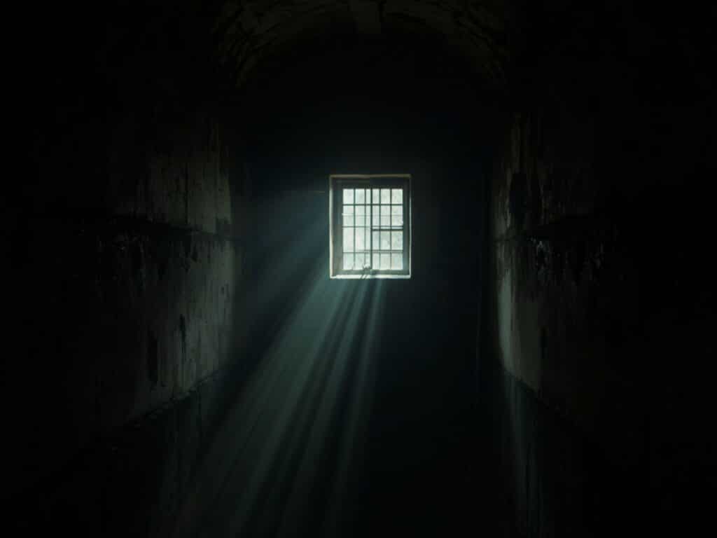 miraculous light in prison cell